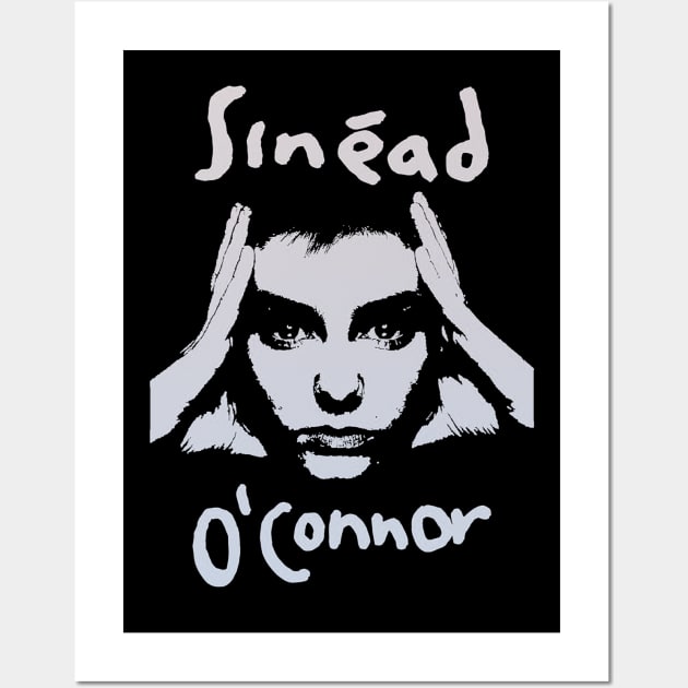 Sinead Oconnor /// Retro Design Wall Art by NumbLinkin